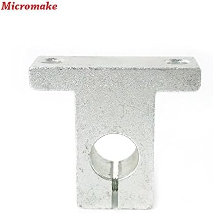 Micromake 3D Printer Parts 4pcs/lot 3D Printer SK12 Lead Screw Linear Axis Bracket Seat Linear Guide Bearing Seat Support Frame