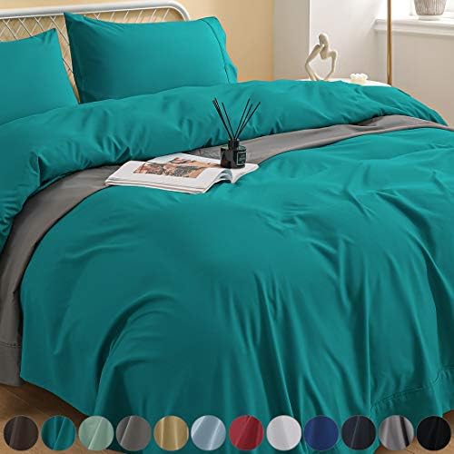 Newspin Bed Sheets Set, 1800 Series Soft Sheets Thicken Durable Double Brushed Microfiber