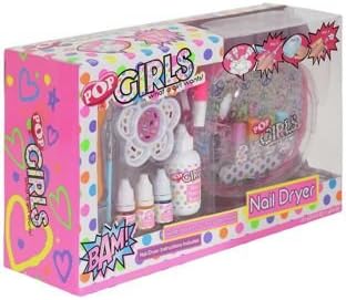 Pop Girls Nail Salon With Large Nail Dryer Amazon Co Uk Beauty