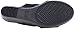 crocs Women's Leigh II 2-Strap Wedge, Black/Black, 8 M US