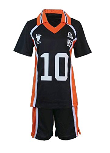 LYLAS Volleyball Haikyuu Karasuno High School Hinata Cosplay Jeysey 