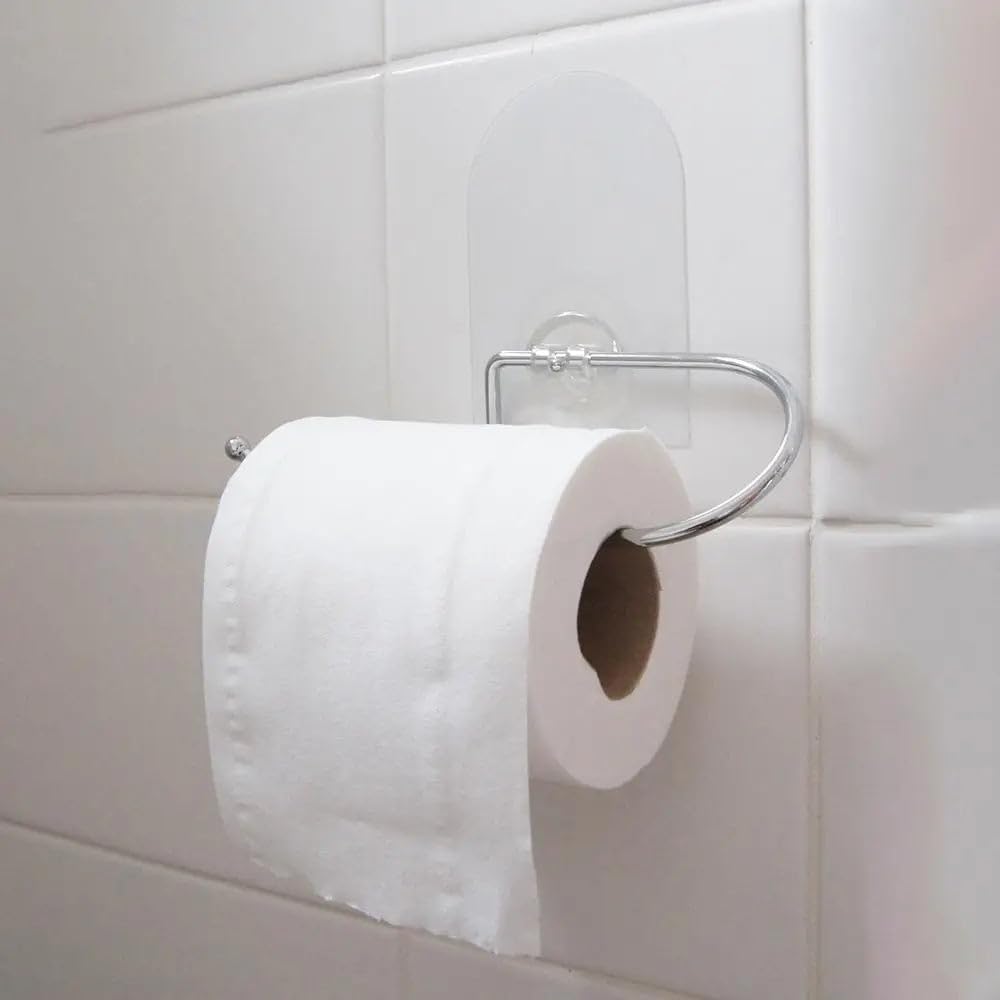 Lifemax 1315B Stick and Stay Toilet Roll Holder