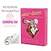 Personal Safety Alarm for Women - Ahh!-larm! Self-Defense Personal Panic 115 Decibel Alarm Keychain for Women with LED Safety Light and Clip, Silver Gemstone