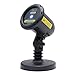 BlissLights Motion Blue Firefly Laser Projector w/ Remote, Stake, Stand - Indoor/Outdoor Home Landscape Decoration Lighting for Holidays, Parties, Events (Blue)