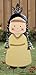 Miles Kimball Native American Girl Lawn Stake by Maple Lane Creations, Thanksgiving Yard Décor, Metal, 29” High