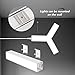 Lagute LEDGo Linkable LED Light System | Create Your Own DIY Custom Light Fixtures | Perfect for Office, Basement, Photo Studio, Closet, and More! | [ Y ] Tube 15W Daylight 5000K Cool White