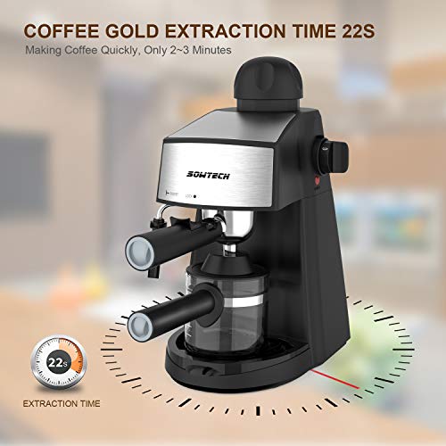 2 Espresso+Machine+Cappuccino+Frother+Carafe