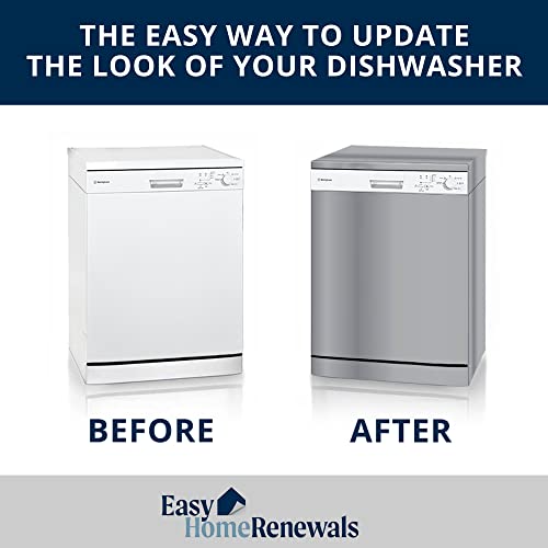 Appliance Art Instant Stainless Dishwasher Door Cover Sheet