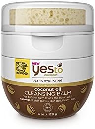 Yes To Coconut Ultra-Hydrating Dry Skin Coconut Oil Cleansing Balm, 4 oz (Pack of 2)