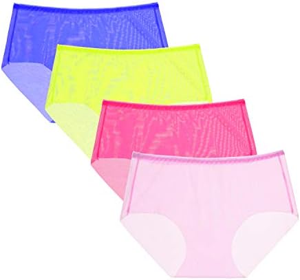Vivly Bodas Women's See Through Seamless Panties Underwear