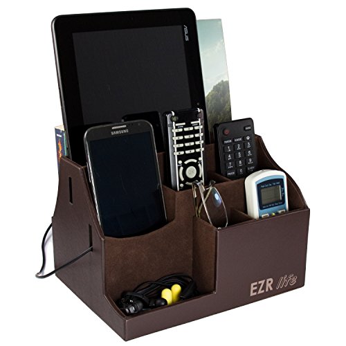 Ezr life all-in-one remote control holder, caddy, organizer - bro…