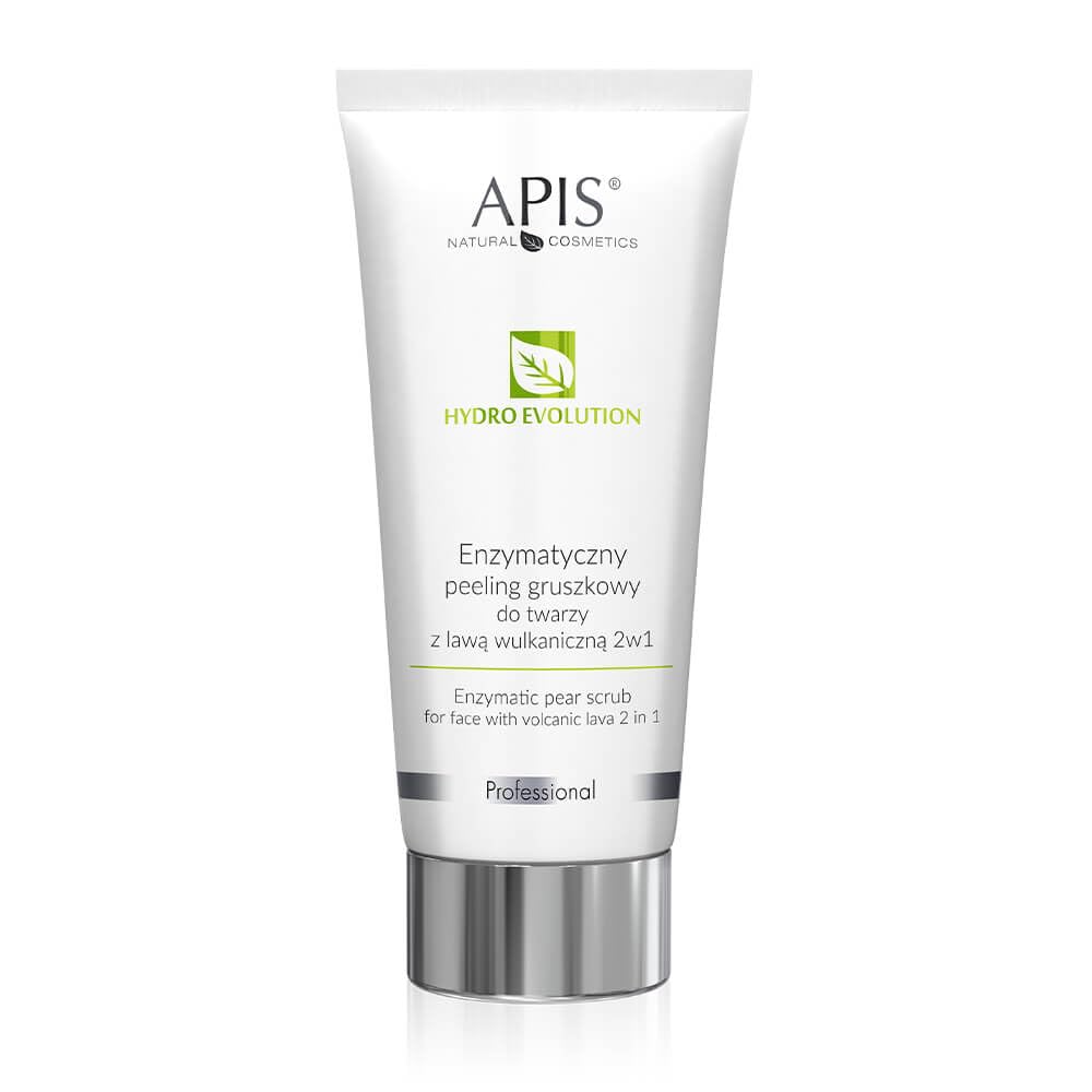 APIS Hydro Evolution Enzymatic Scrub with Pear and Volcanic Lava 2-in-1 Extreme and Permanent Hydration 200 ml
