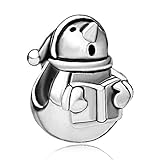 CharmsStory Snowman Winter Charm Beads Charmss For Bracelets