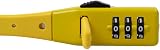 Oxford Combi Zip Lock Multi-use Cycle Security Cable & Bike Lock Yellow view 3
