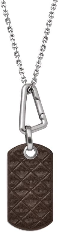 Pendentif en Acier inoxydable argenté pour Homme EGS3133040, Taille Unique, Acier inoxydable, Pas UNE Pierre précieuse, Taille Unique, Acier inoxydable, Pas de gemme