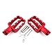 TC-Motor Red CNC Aluminum Footpegs Footrest Foot Rest Foot Pegs For Chinese CRF50 XR50 CRF70 SSR Thumpstar Linfan BSE Kayo Pit Dirt Motor Bike Motorcycle