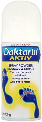Daktarin Dual Action Spray Powder 100g by Daktarin