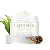 LANBENA Snail Facial Acne Repair Whitening Cream Day Cream for Repairs Acne Scars+Tightens Pores+Anti Wrinkle Anti Aging Moisturizing Firming