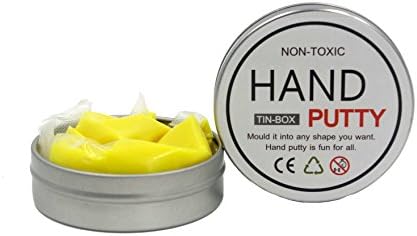 Slite 50g Glow in the Dark Putty With Tin Box (Yellow)