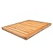 Bathequip Bamboo Floor Mat - Architecturally Pleasing, Elevates You to Dry Off - Rust and Mildew Resistant - Fully Guaranteed