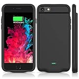 Battery Case for iPhone 7/8, Super Slim, Lightweight, Durable and Fully Protective Charger Case, Pro 2800mAh Smart Battery case