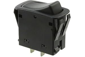 BEST PRICE SQUARE "Carling Technologies L11D1S001-AZZ00-000 Switch, Rocker, L SERIES, NON-Lighted, SPST, ON-NONE-OFF, 22.1MM X 44.1MM MOUNTI"