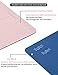 Yoga Mat Fitness Mat Specifications 72” x 26” Thickness 1/4-Inch Eco Friendly Material SGS Certified Ingredients TPE Extra Large Non-Slip Exercise Mat with Carry Strap and Carry Bag (Light Pink)thumb 3