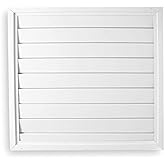 Dayton 36" Whole House Fan Economy Ceiling Shutter/Ceiling Shutter, 34" x 34" Opening Required