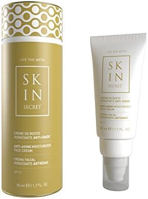 SkinSecret anti-aging moisturizer Spf10 50 ml / 1.7 fl.oz (Donkey milk, Pomegranate & Moringa)