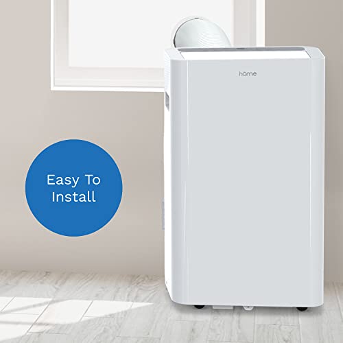 hOmelabs 8,600 BTU Portable Air Conditioner Quiet AC Unit Cools Rooms