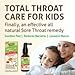 Nature's Jeannie Children's Throat Spray - Soothes Sore Throat, Cough, Itchy, Scratchy Allergy Throat, Mucus, Cold Sore, for Kids (Age 3+) and Adults (1 Oz)