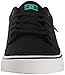 DC Men's Anvil TX Skateboarding Shoe, Black/Turquoise, 12 D US