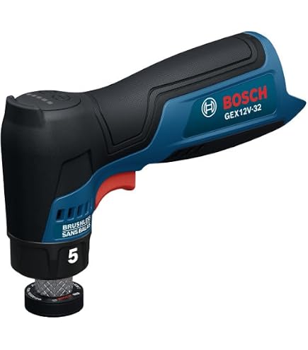 BOSCH GEX12V-77N Cordless Random Orbital Sander, 12V Brushless 3