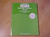 Weekly Lesson Tests: Copying Masters, Grade 6 (Storytown)