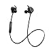 Sports Bluetooth Headphones, Yuwiss V4.1 Wireless Running Magnetic Earbuds with Mic Stereo Sweatproof Earphones for Gym Workout Noise Cancelling Headsets (Cool Black)