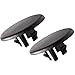 Armrest Cap Cover for 07-19 Tahoe Suburban Yukon Cadillac Escalade Seat Parts - Replaces 15279689 Left or Right Rear Bucket Seats Arm Rest Handle Trim Bolt Vehicle Accessories - Black