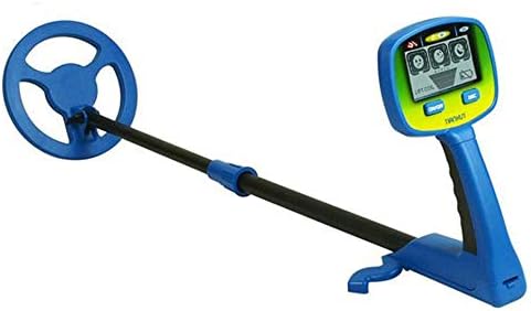 Clockeikic Bounty Hunter Metal Detector VLF 7 Coil Elf Gold Locator Hunt Treasure MD-1010