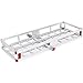 Best Choice Products 60x22in Hitch Mount Aluminum Cargo Luggage Carrier, 500lb Capacity