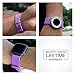 GadgetWraps Silicone Watch Band Strap with Quick Release Pins Compatible with Gizmo Watch, Samsung, Pebble Pastel Purple, 20mm Quick Release