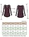 Larenba Women Raglan Sleeve Breastfeeding Shirt Color Block Nursing Tops