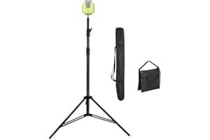 9.19FT Aluminum Alloy Tripod Compatible with Xbotgo Chameleon & Lights - Heavy-Duty Stand, Weight Bag & Carrying Bag for Phot