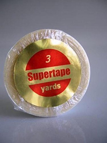Supertape 3/4" X 3 Yard Roll Tape Non Glare Lace Wig by True Tape