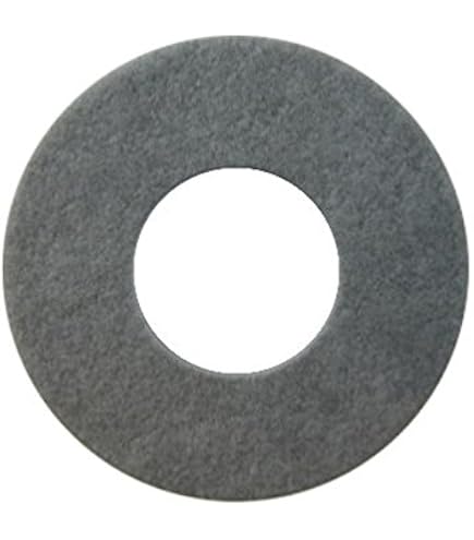 Fiber Washer – Size 12 (25 Pack) – Small Flat Sealing Washers, Industrial Grade