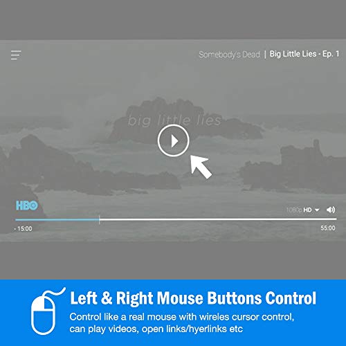 DinoFire Presentation Remote Control Air Mouse Function Rechargeable USB Wireless Presenter Presentation Clicker Powerpoint Clicker RF 2.4 GHz Pointer Slide Advancer Changer Support Mac - Thumbnail 4