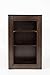Jofran Maryland Merlot Counter Height Table with 3 Shelves for Storage