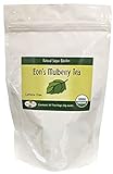 USDA Organic White Mulberry Leaf Tea (30 Teabags) | Blood Sugar Controller | Convenient Tea Bags | Leaves Can Help Fight Cholesterol | Controls Sugar Levels | Caffeine Free | Boosts Immune System | Helps with Weight Loss