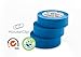 3 Pack Painters Tape, Professional Blue Tape for Multi Surfaces, Eco Friendly 21 Day Clean Easy Removal, Contractor Grade Masking Tape, Package of 3 Rolls 1.41