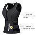 HOPLYNN Sauna Sweat Vest Waist Trainer Corset Trimmer Shaper Belt for Women, Neoprene Waist Cincher Stomach Tummy Shaper Black Small