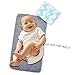 Portable Changing Pad, 2 Pack Baby Waterproof Diaper Changing Pad Reusable and Washable Newborn Travel Mat Station for Home Travel Outside