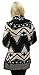 Girltalkfashions Women's Aztec Long Sleeve Chuncky Open Cardigan